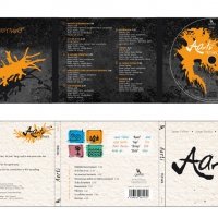 DISEÑO GRÁFICO. Carátula, grupo de jazz AARTI