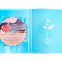 DISEÑO LIBRO CD. Libro con tres CD's de meditaciones guiadas. CLIENTE: Aemind