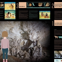 PANEL DECORATIVO CUEVA NEGRA