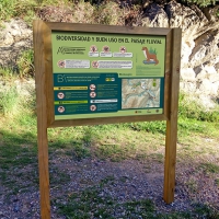 SEÑAL NORMAS USO. Río Mijares (Montanejos)