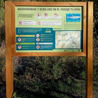 SEÑAL NORMAS USO. Río Mijares (Montanejos)