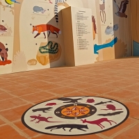 DETALLE ROSA VIENTOS. Ilustraciones sobre Biodiversidad animal.