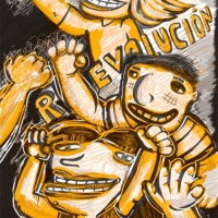 REVOLUCIÓN. Ilustración para la exposición "líneas comprometidas" 2012