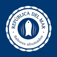 DISEÑO LOGOTIPO. República del Mar (empresa de pescados ahumados).