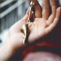 LLAVERO BOCA (bronce)