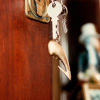 LLAVERO BOCA (bronce)