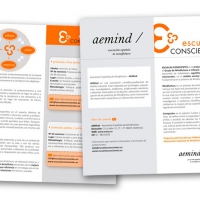 TRÍPTICO. CLIENTE: Asociación Española de Mindfulness