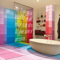 MOSAICO VÍTREO BAÑO